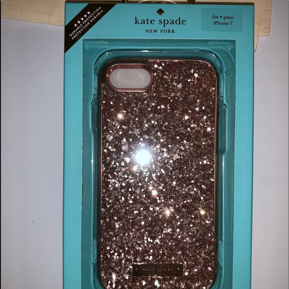Kate Spade rose gold iPhone 7 case